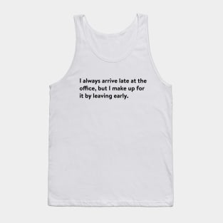 Work work work Tank Top